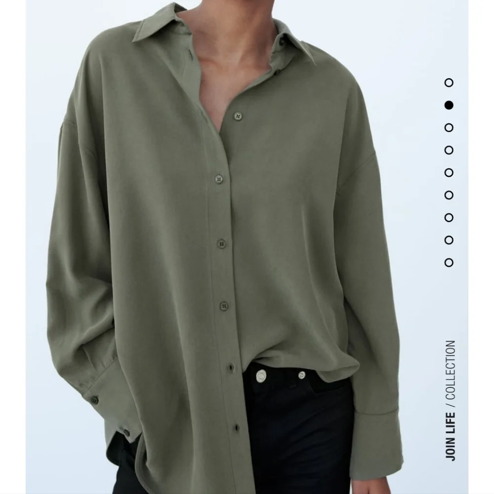 Zara oversize blouse - Picture 2 of 5